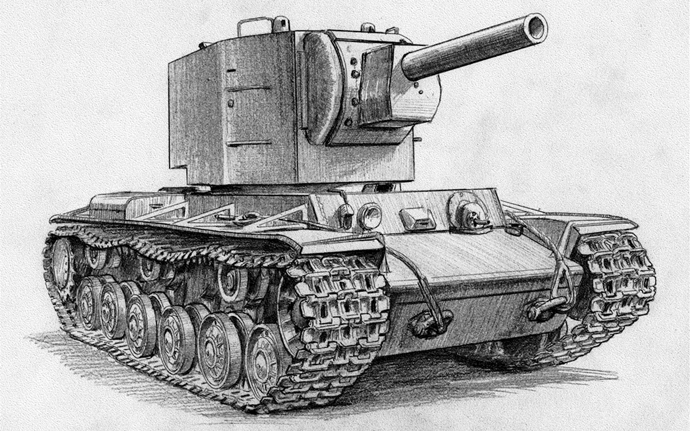Кв-2 танк