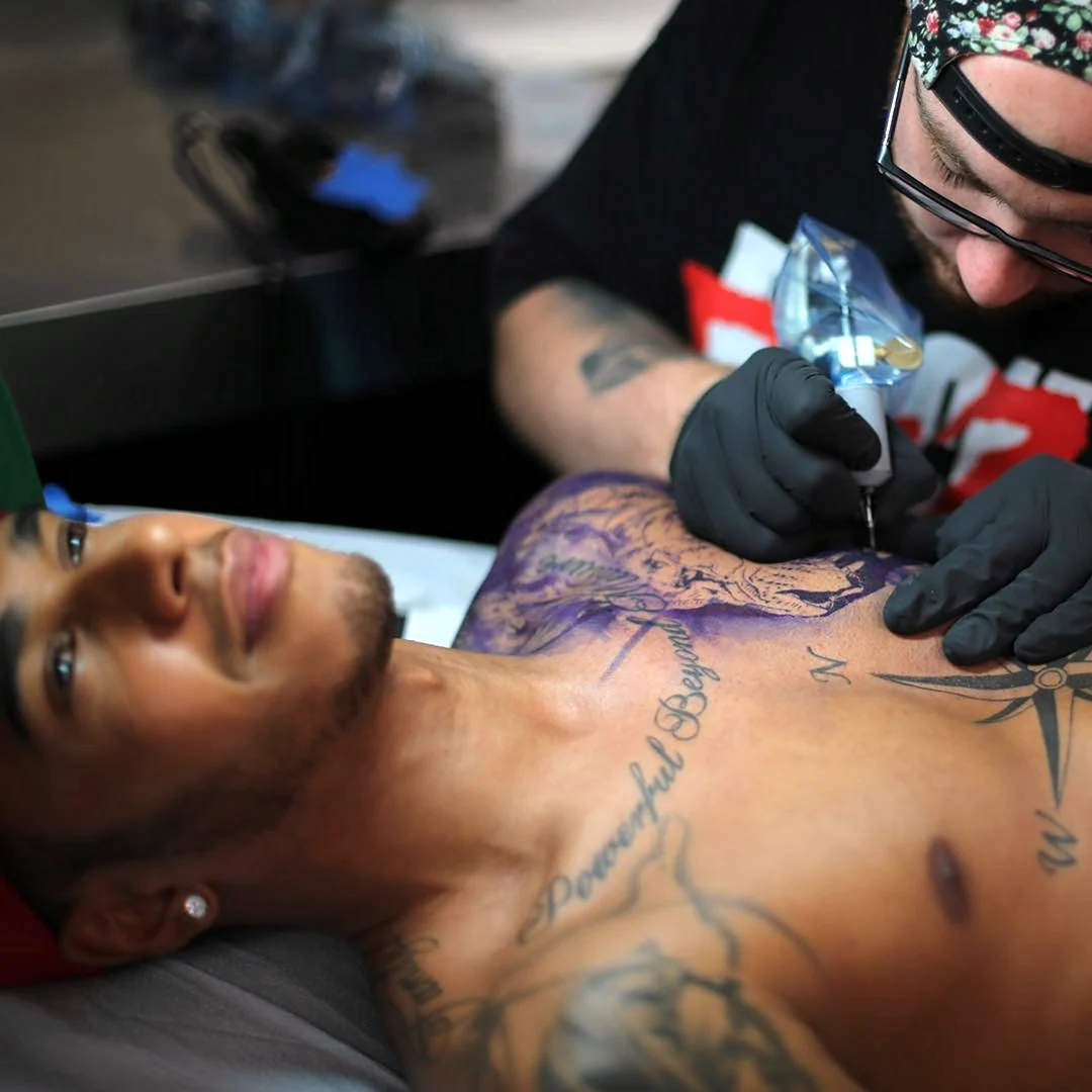 Lewis Hamilton Tattoo