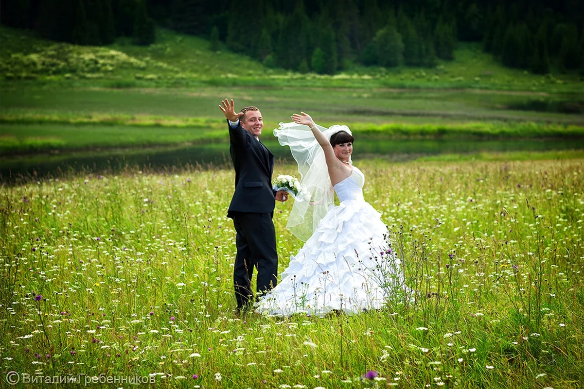 Лианозовский парк Свадебная фотосессия
