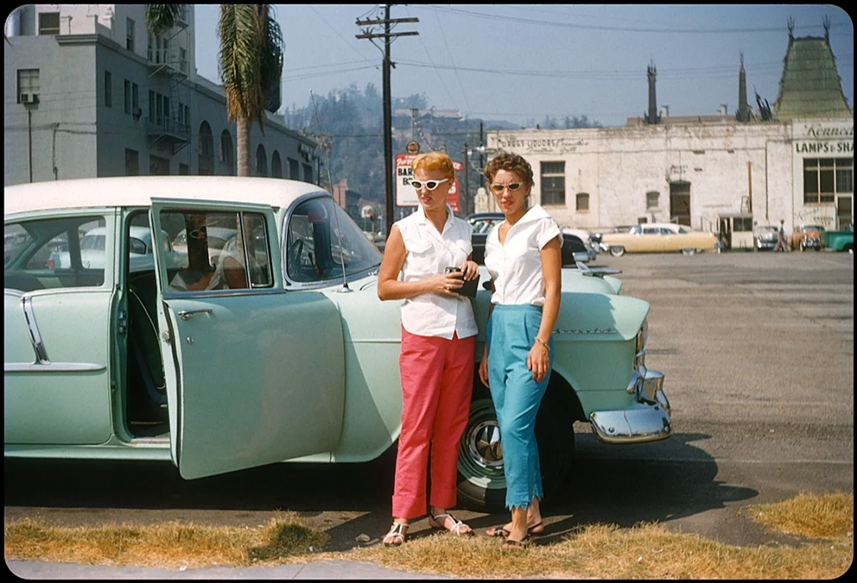 Лос Анджелес 50-х годов