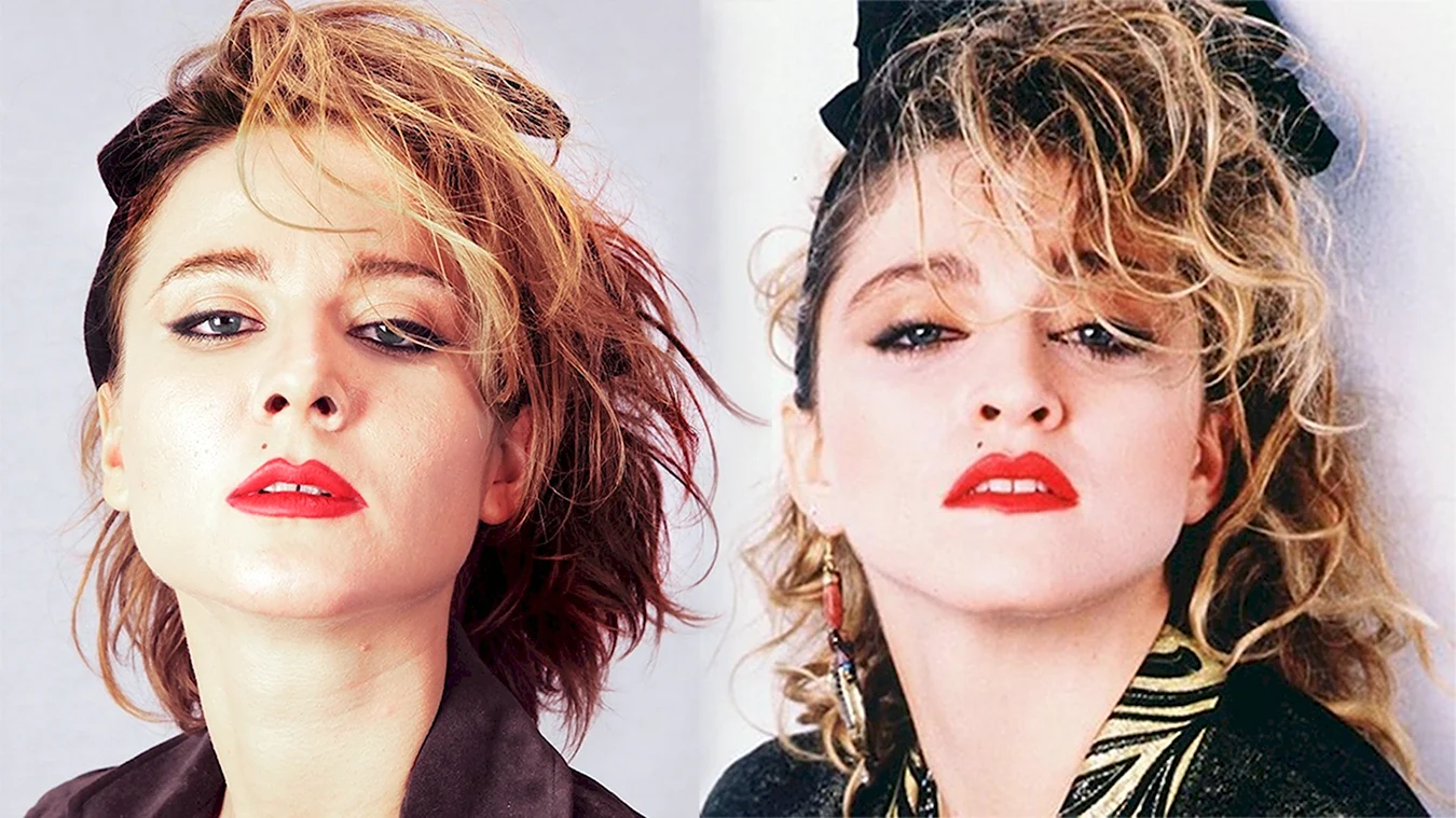 Мадонна макияж 80-х