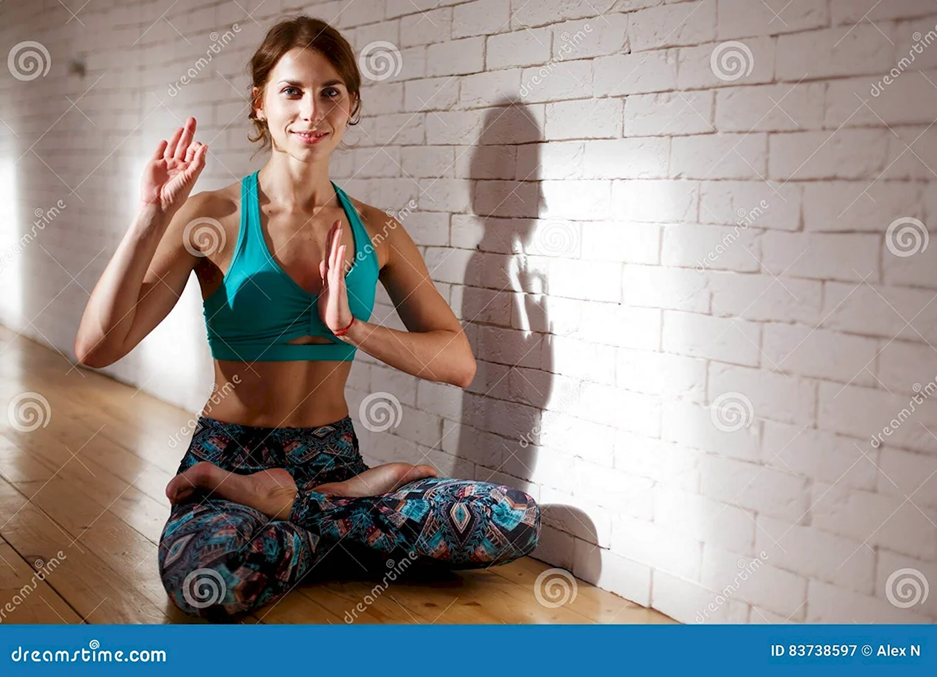 Макияж йога фотосессия