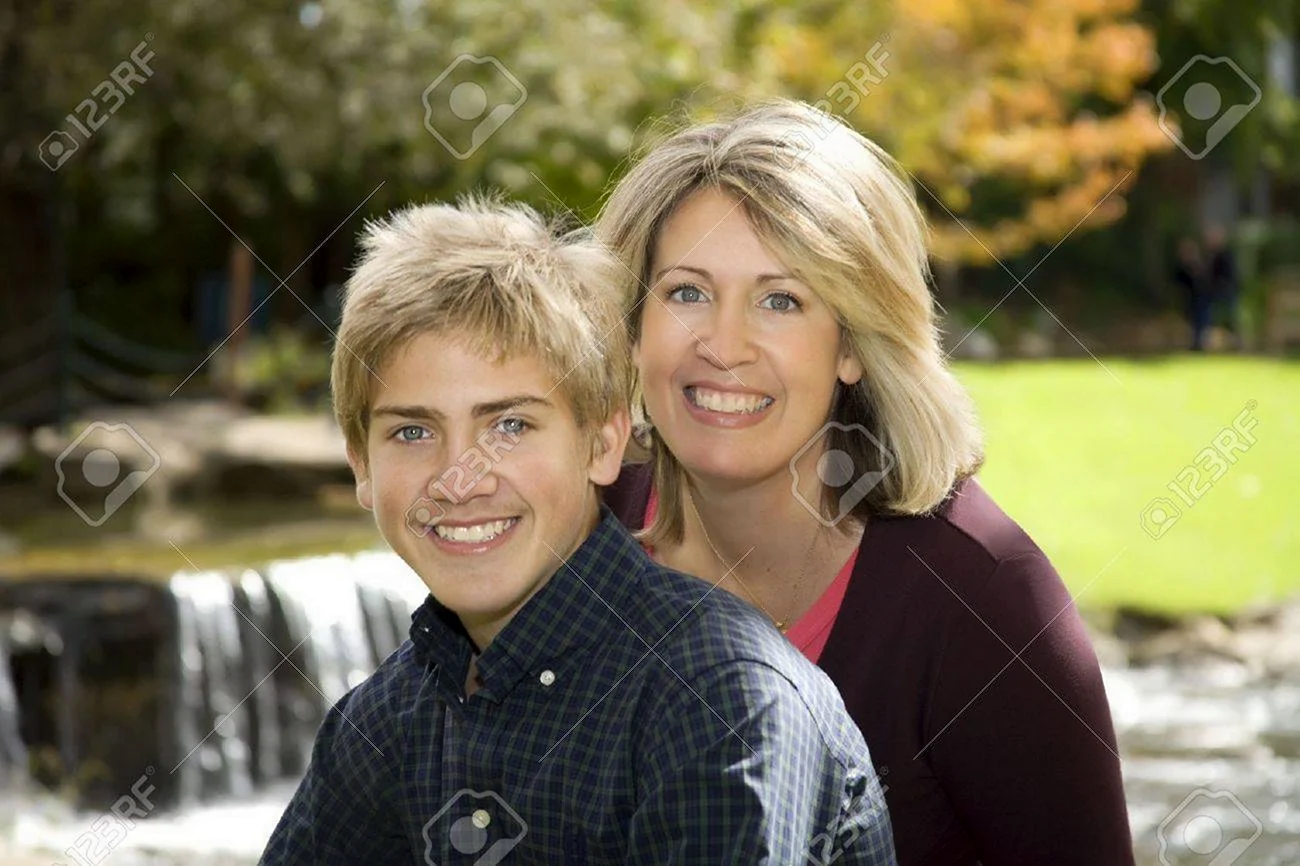 Мама и взрослый сын фото подросток