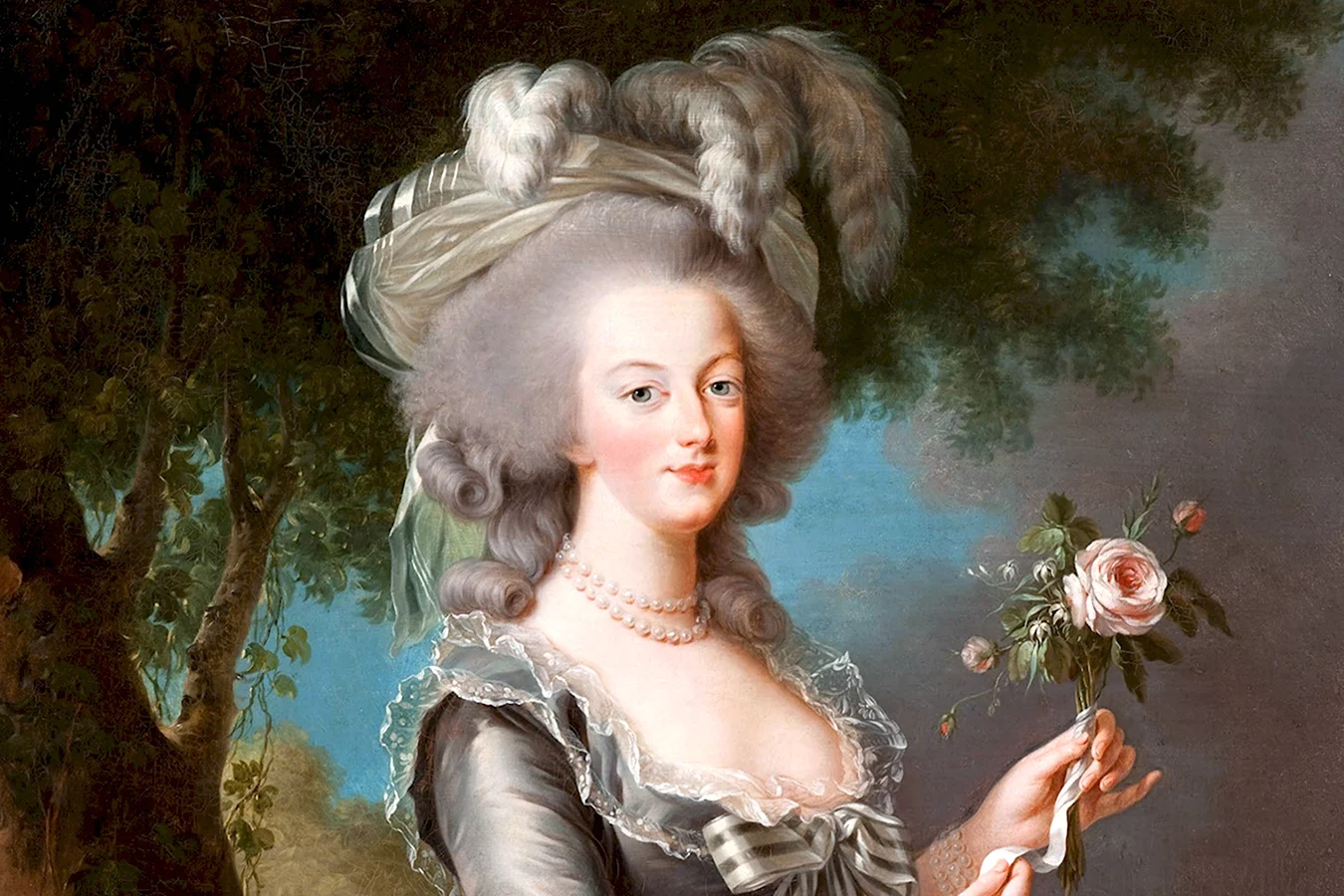 Мария Антуанетта 1783 портрет в брюках