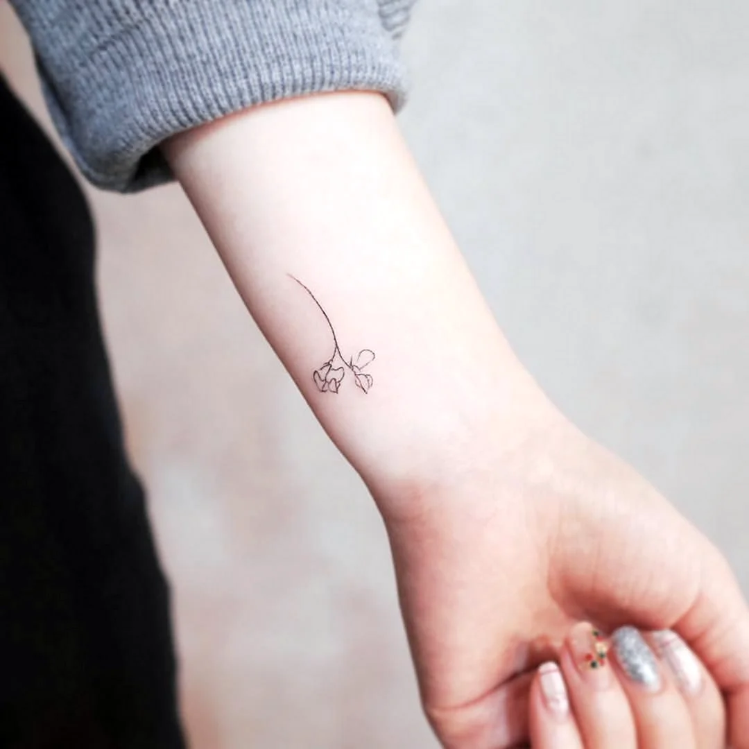 Мини Татуировки для девушек