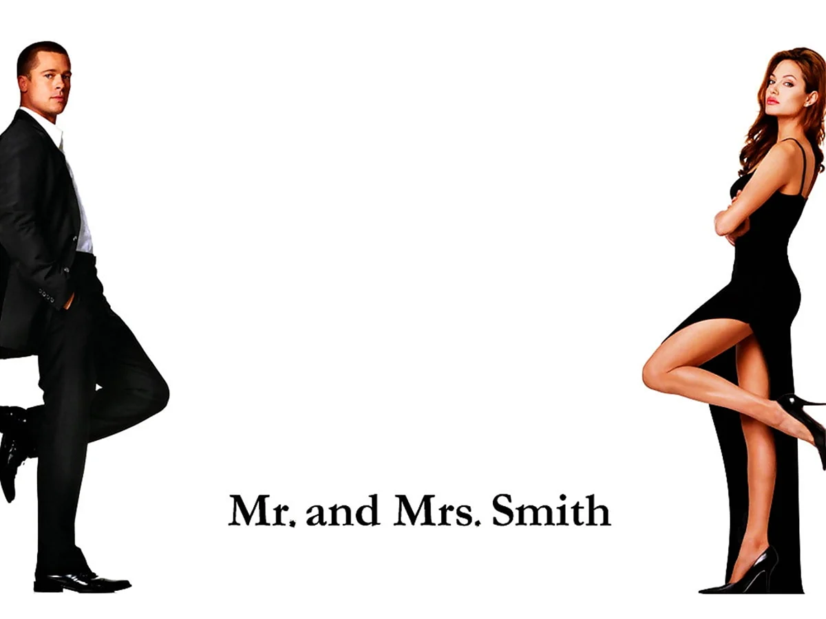 Мистер и миссис Смит обои