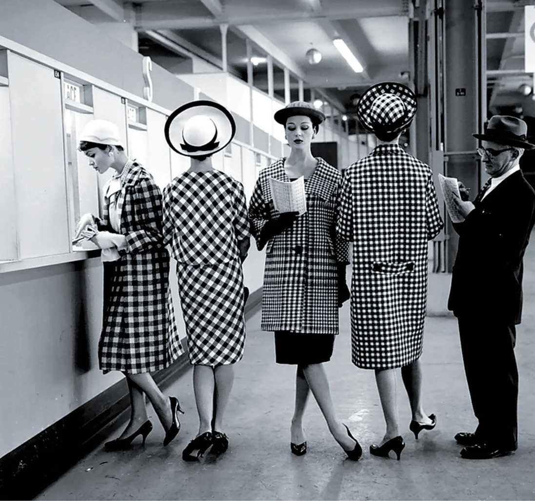 Мода 50-х Англия