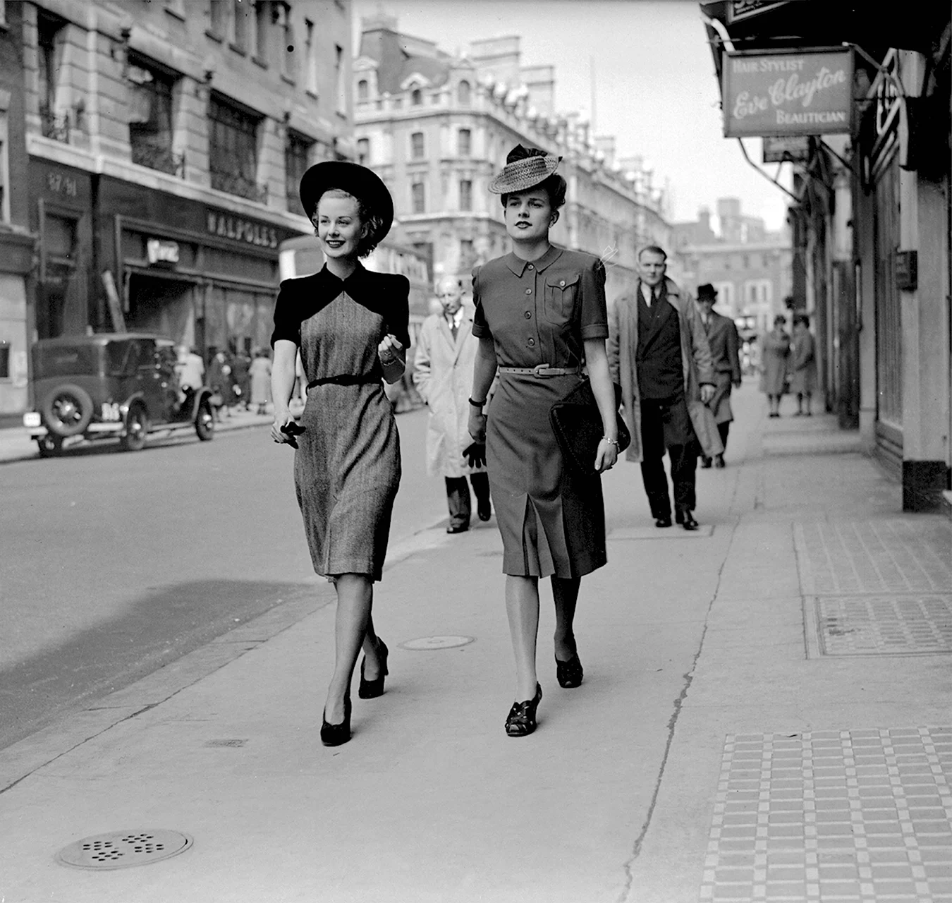 Мода Англия 1940