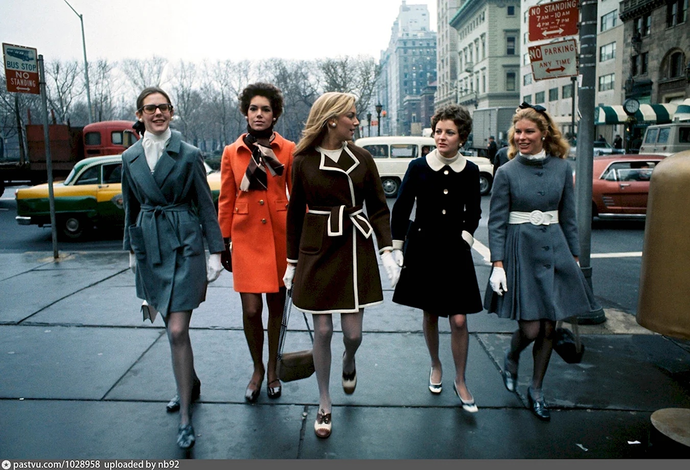 Мода в 60-е годы Англия