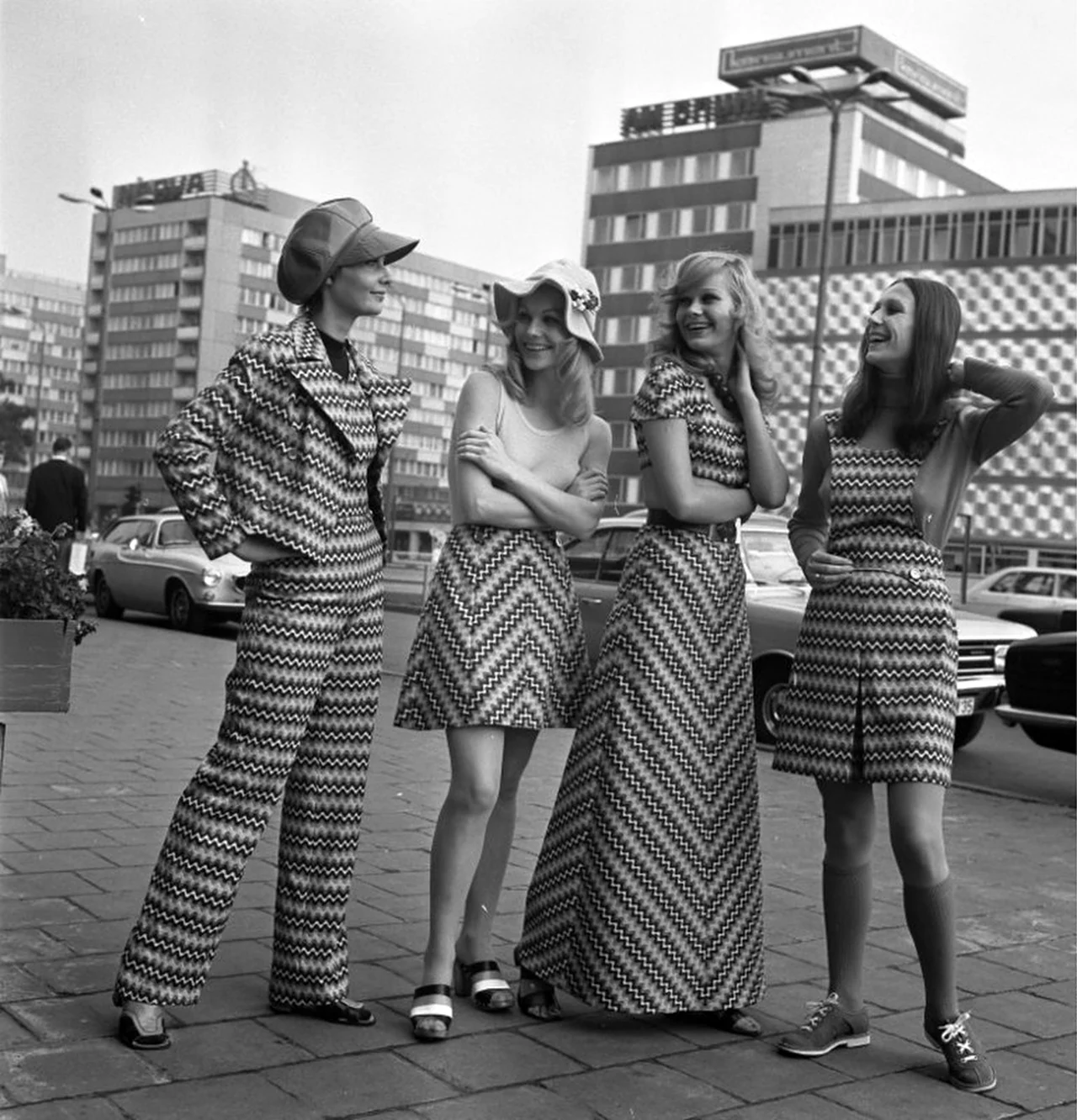 Мода в 70-е годы в Америке
