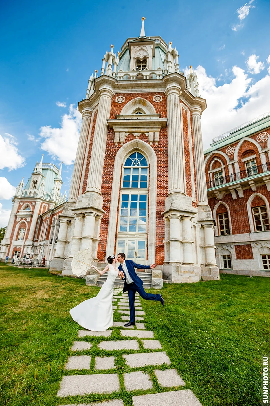 Москва парк Царицыно дворец бракосочетания