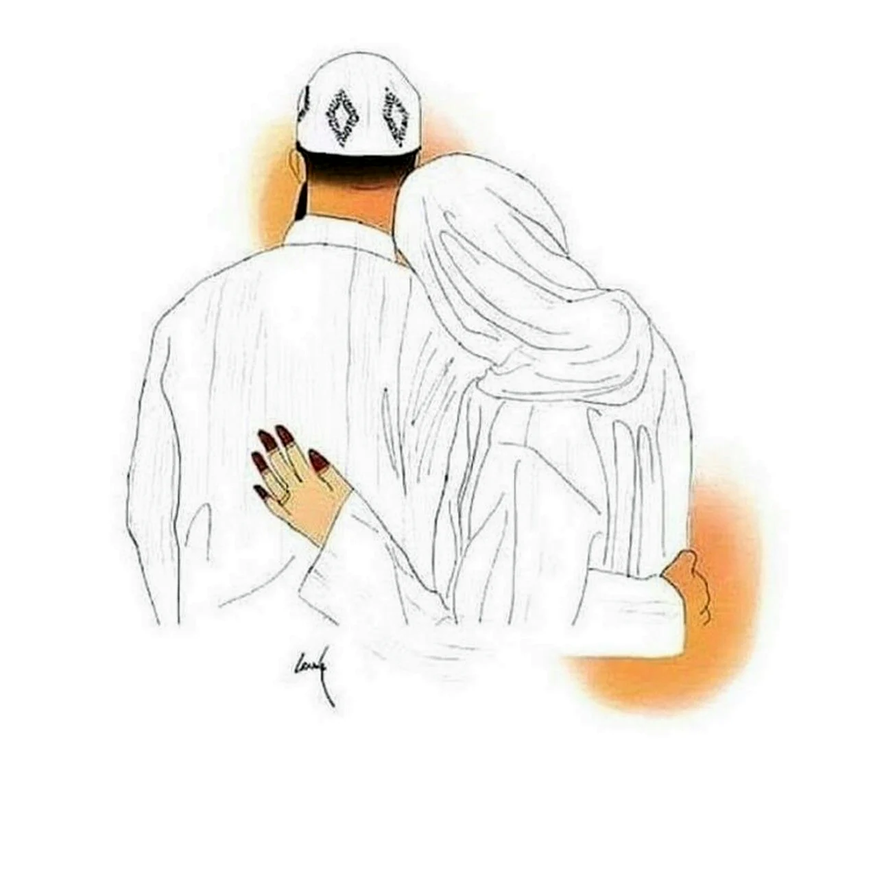 Мусульманские зарисовки пар