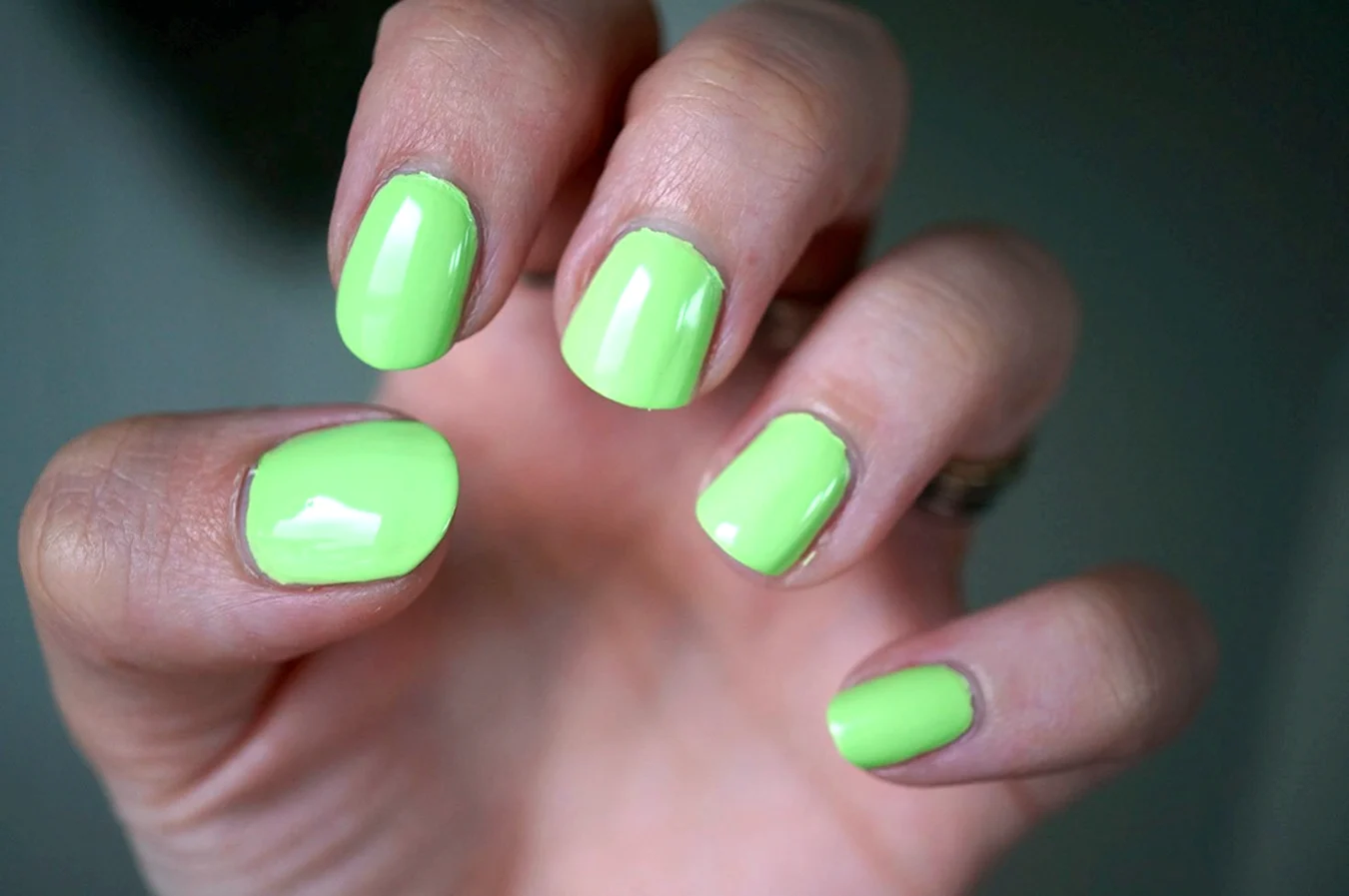 Nail Green Lime