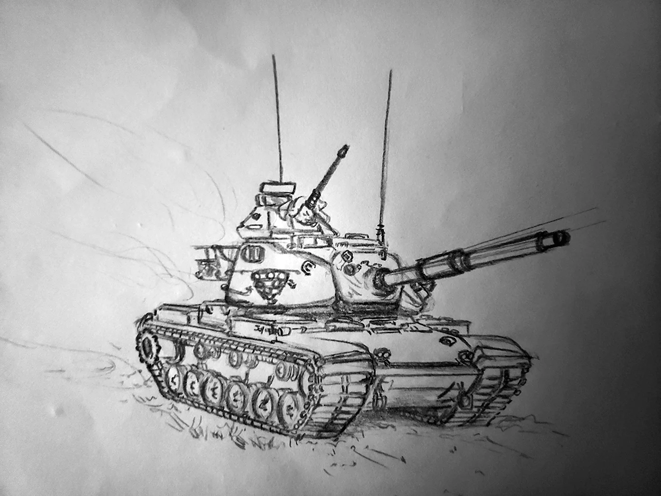 Нарисовать танк