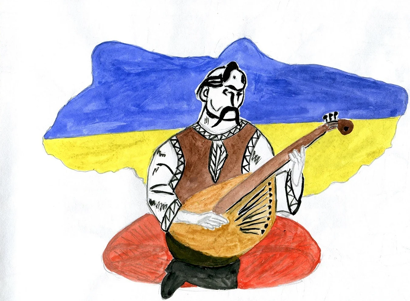 Нарисовать Украину