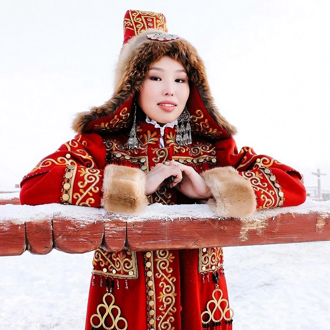 Национальный костюм Саха якутов