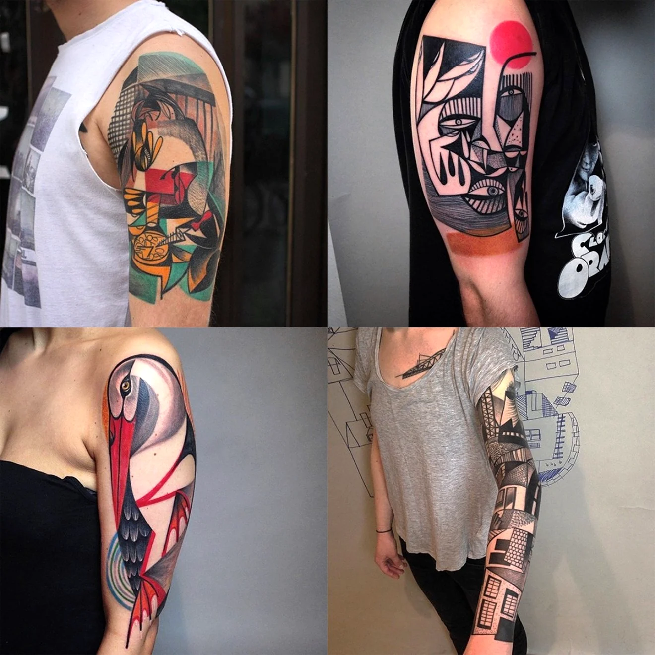 Необычные стили тату