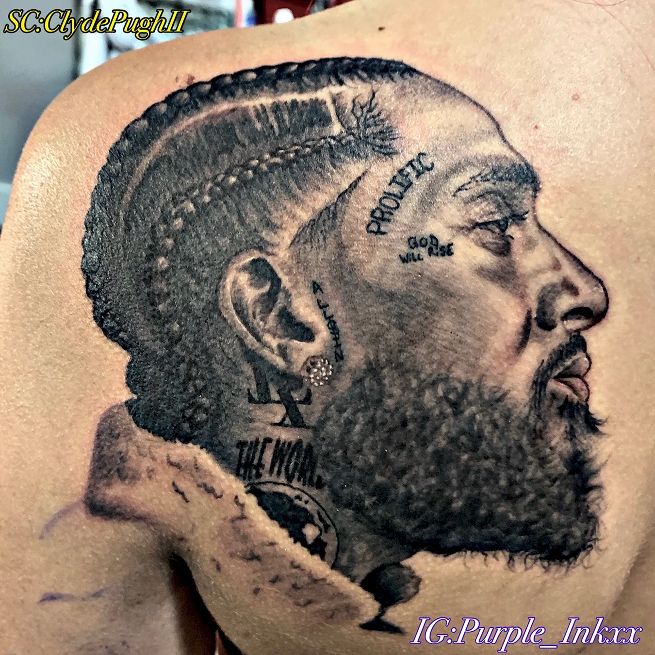 Nipsey Hussle Tattoo