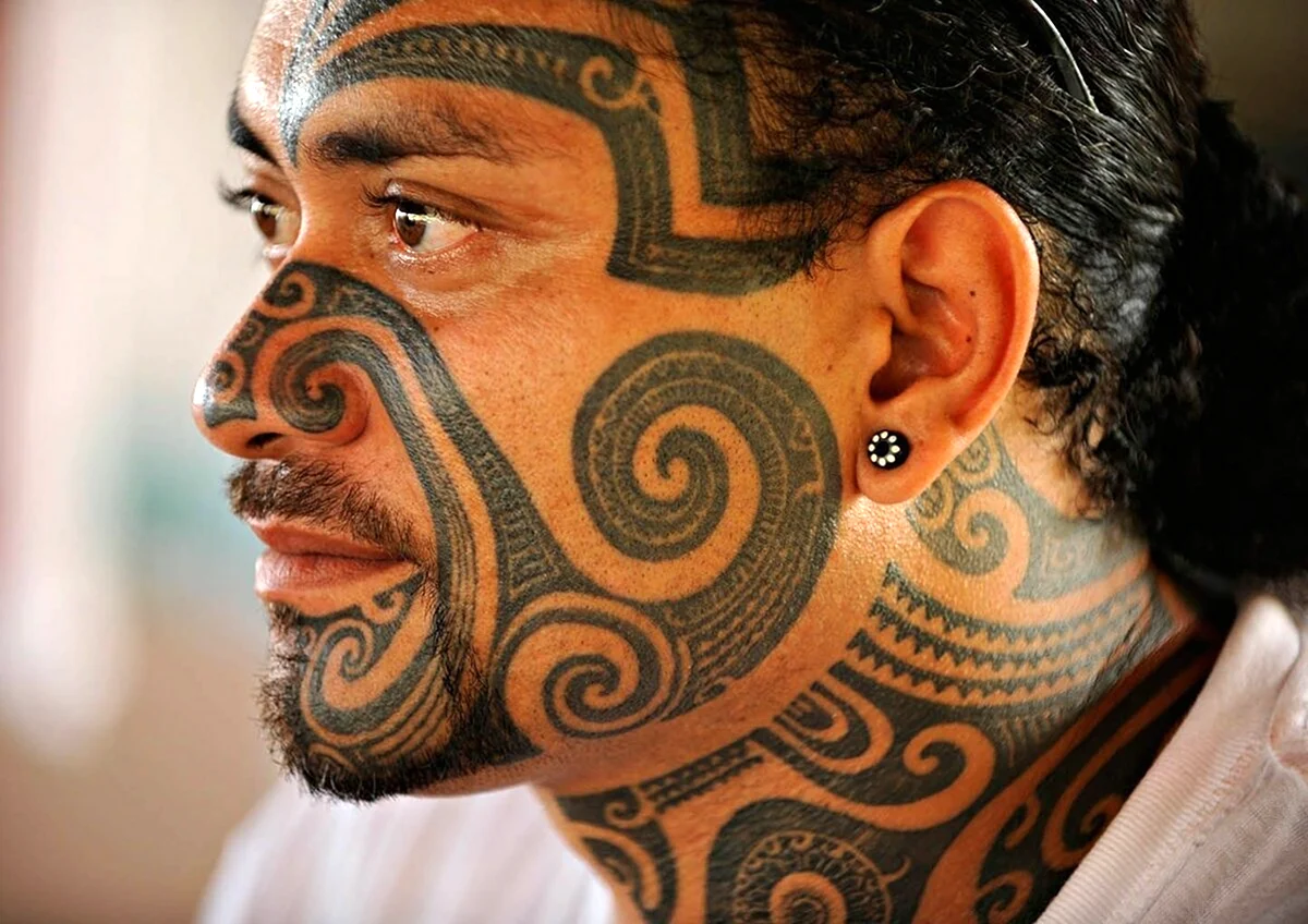 Новая Зеландия Маори Татуировки Моко