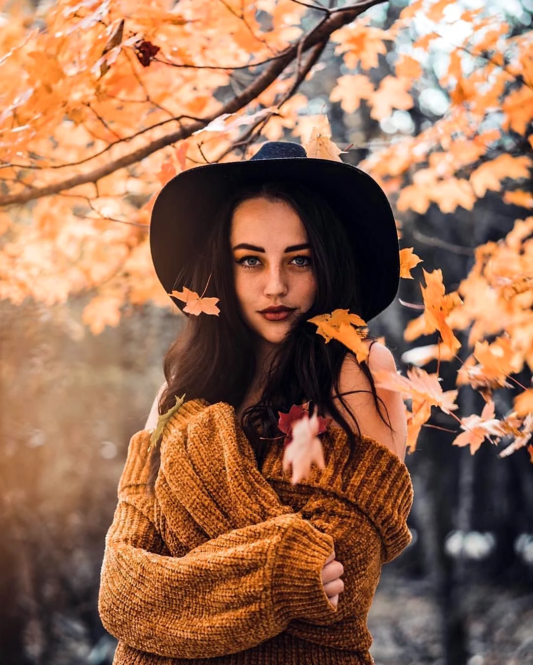 Образы для фотосессии осенью