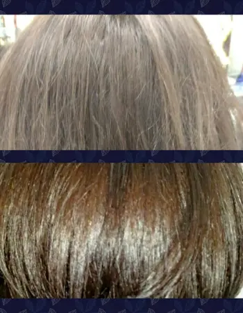 Окрашивание волос шалфеем