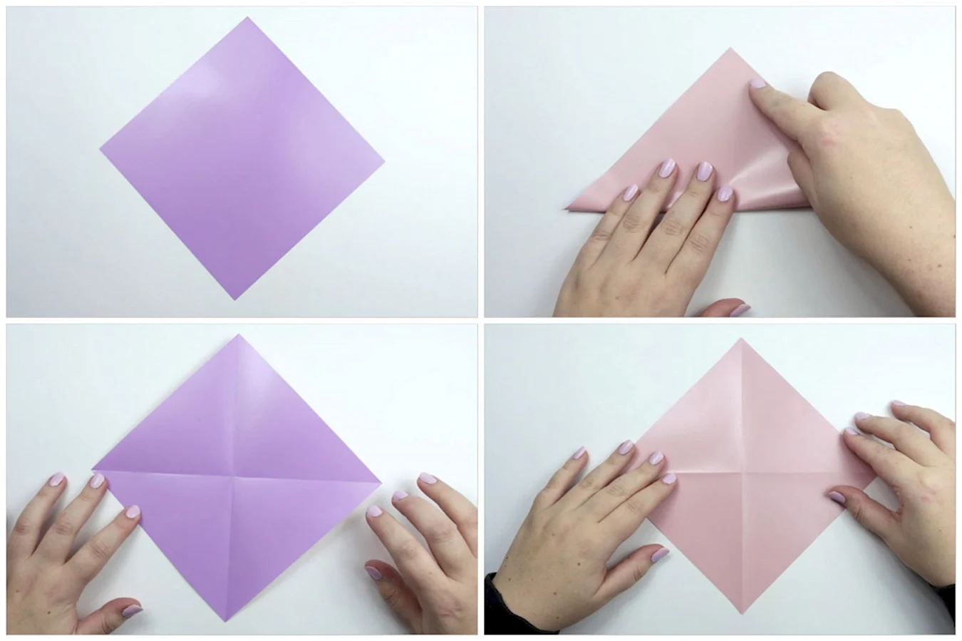 Оригами из бумаги сережки
