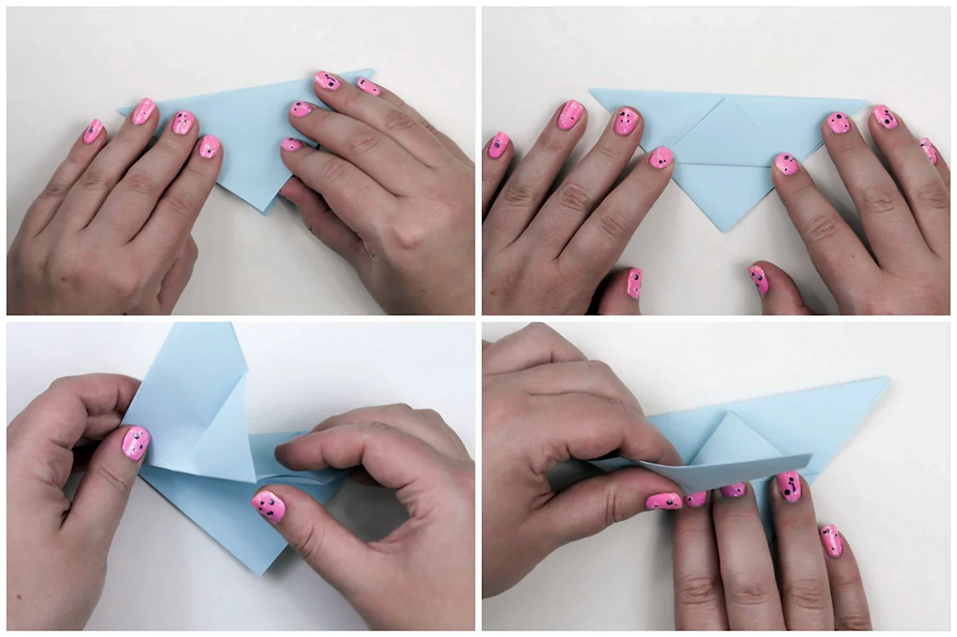 Оригами из бумаги своими руками легкие ногти