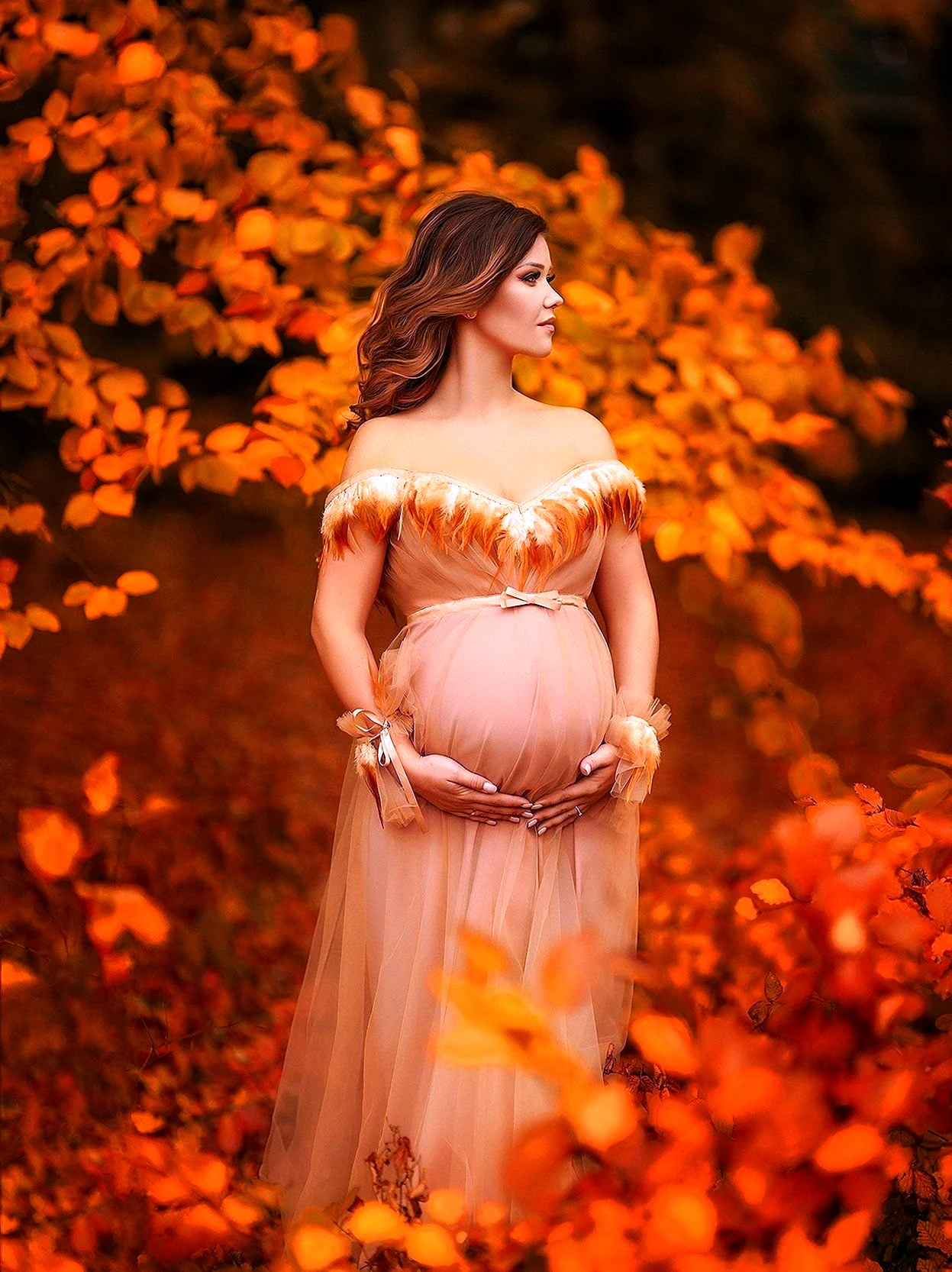 Осенняя фотосессия для беременных