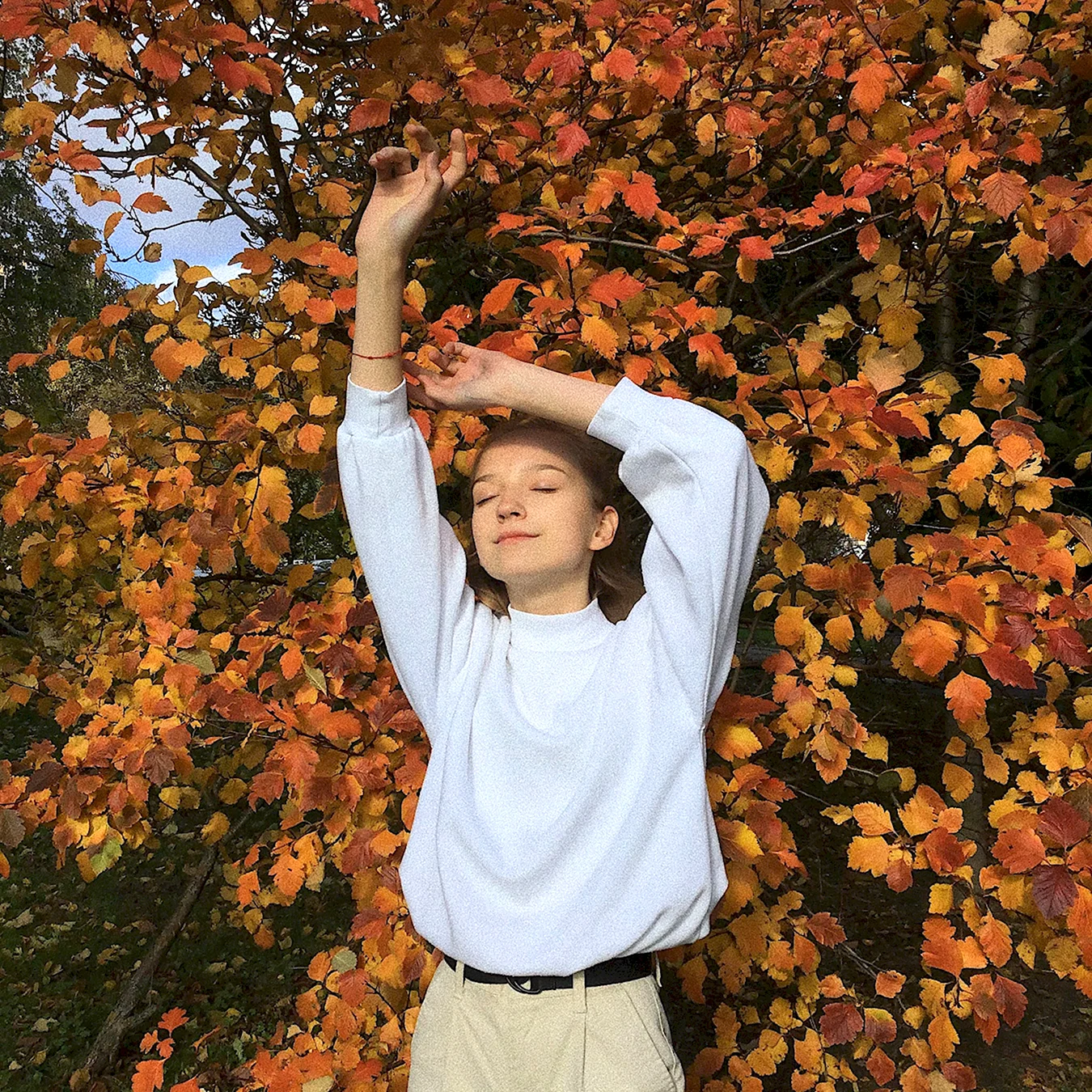 Осенняя фотосессия подростков