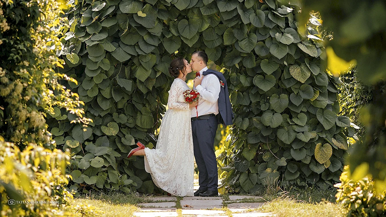 Осенняя свадьба в Ботаническом саду