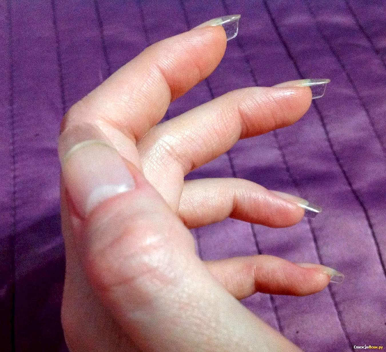 Ошибки в наращивании ногтей