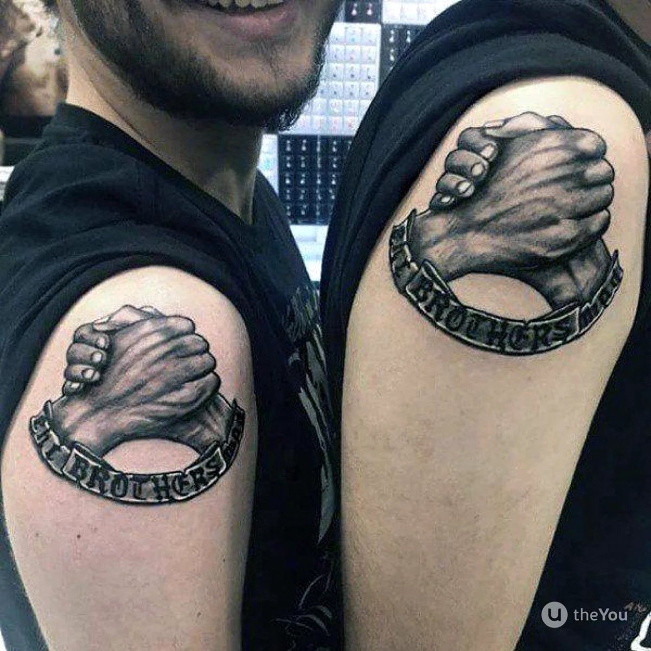 Парные Татуировки для братьев