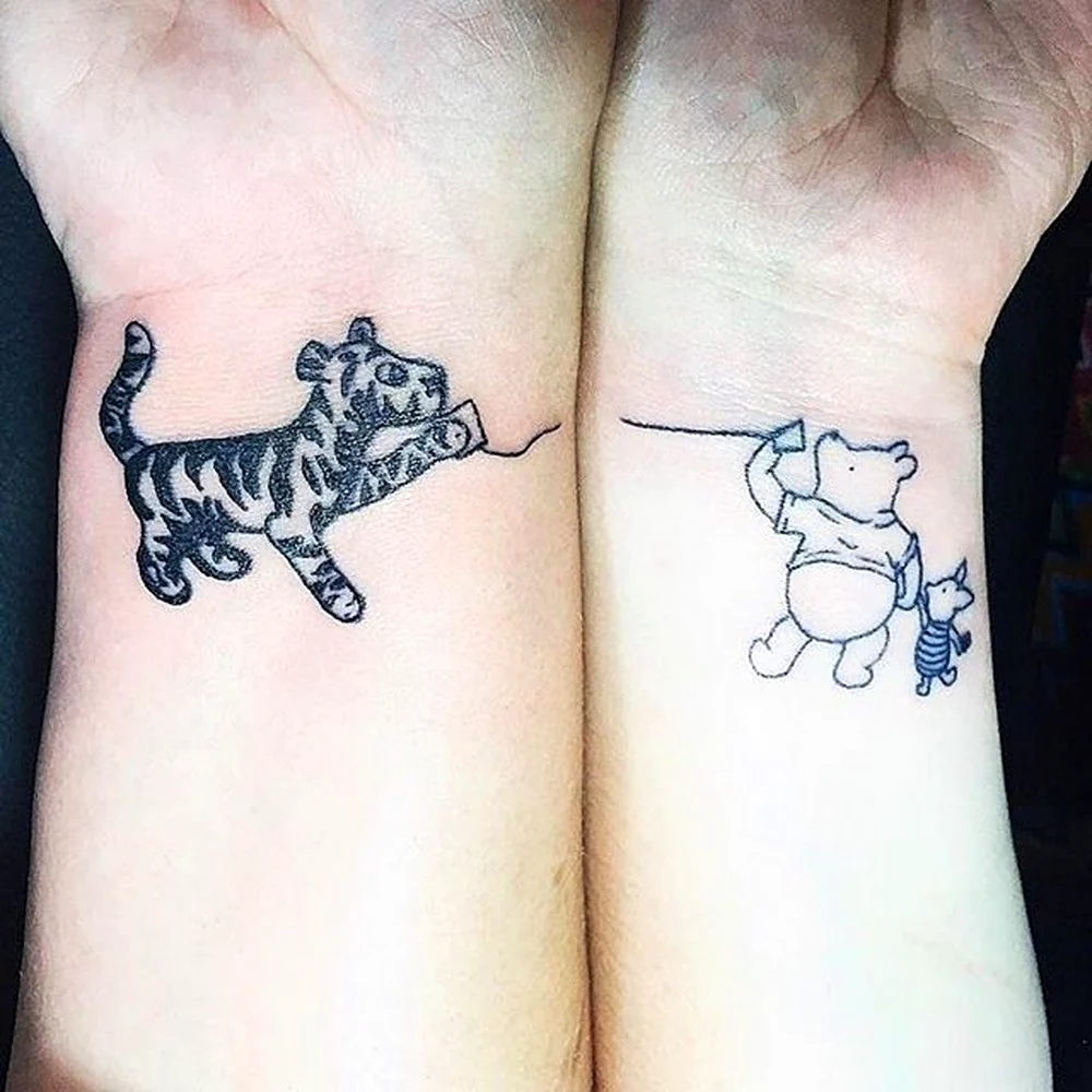 Парные Татуировки для мамы и Дочки