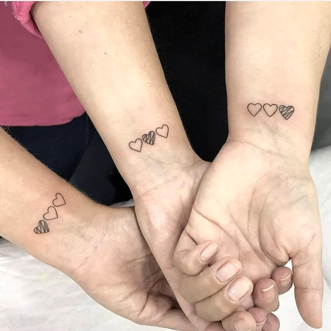 Парные Татуировки для семьи