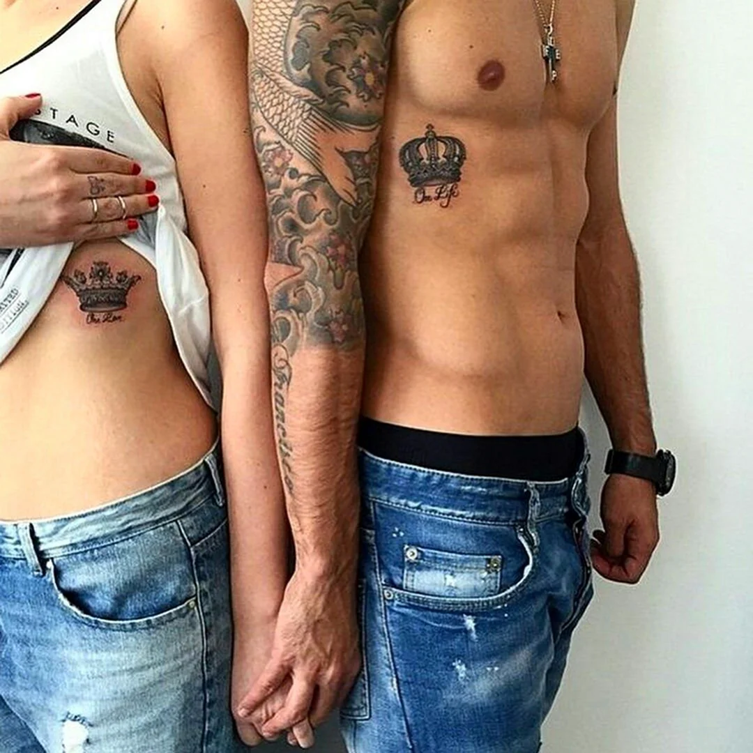 Парные Татуировки с парнем