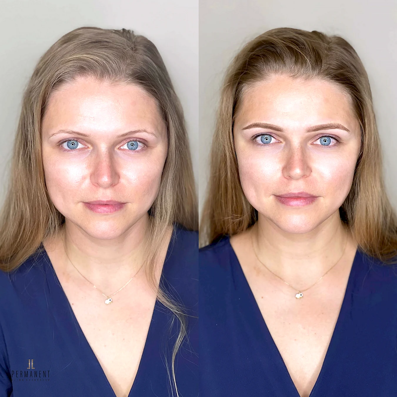 Перманентное окрашивание губ фото до и после