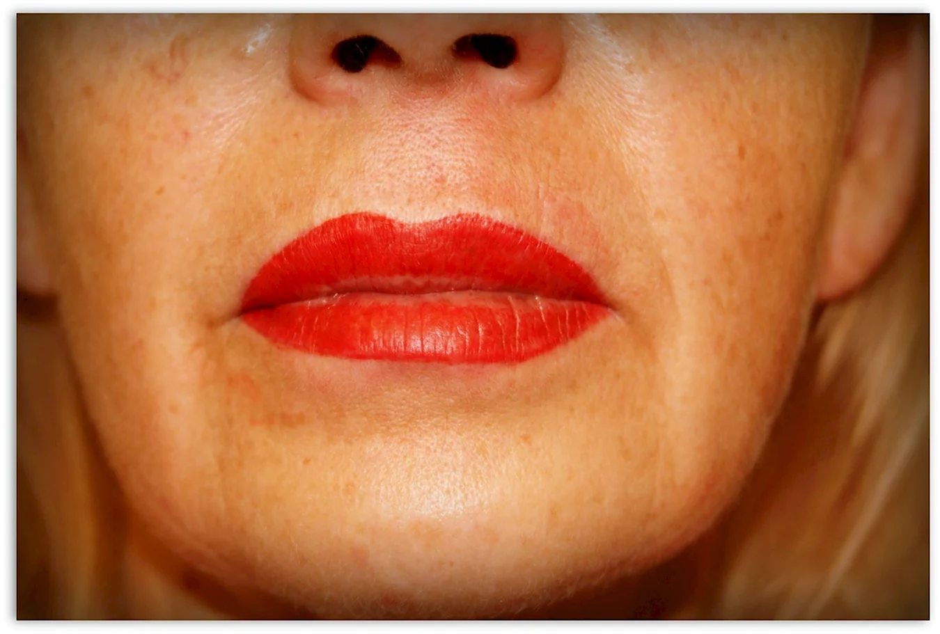 Перманентный макияж губ эффект помады