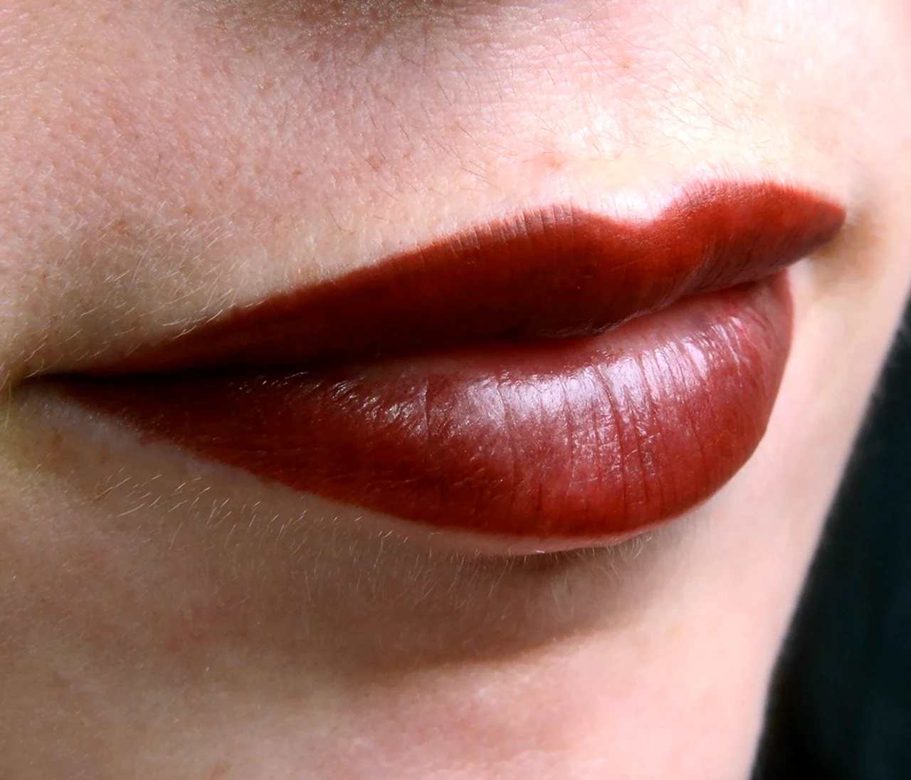 Перманентный макияж губ Натурель