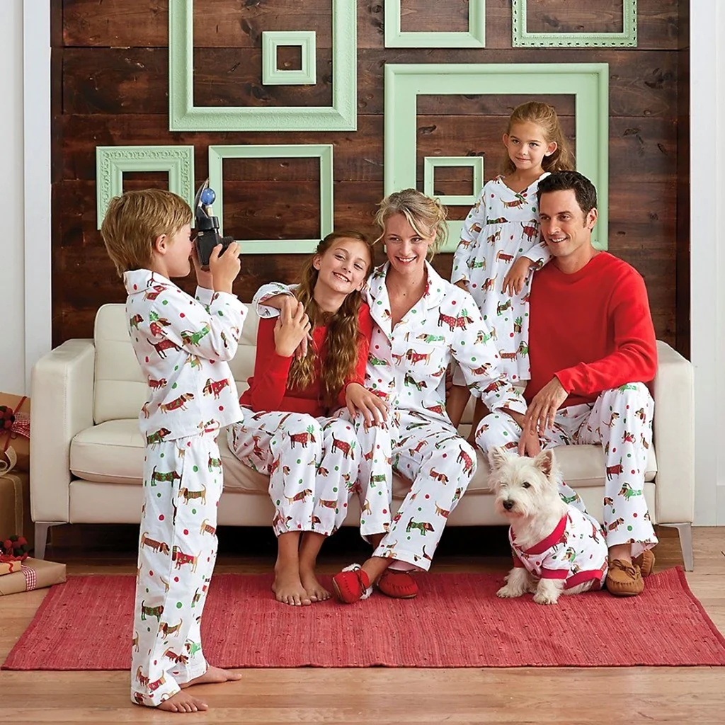 Пижамы для всей семьи