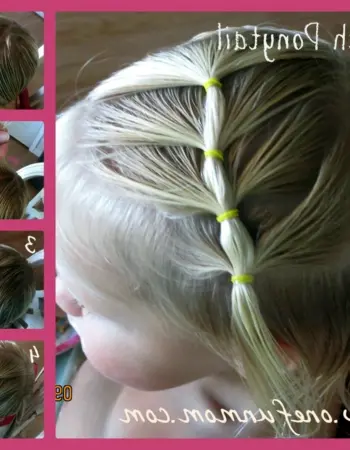 Причёски для девочек в садик на каждый день на короткие волосы