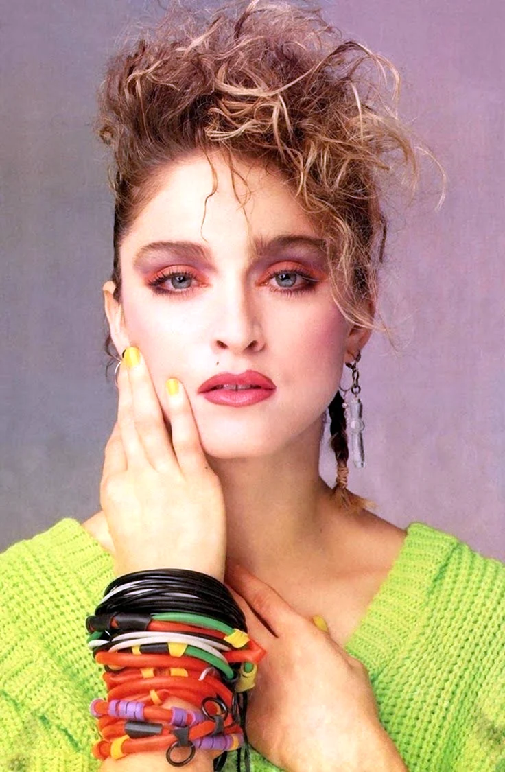 Прически и макияж 80-х