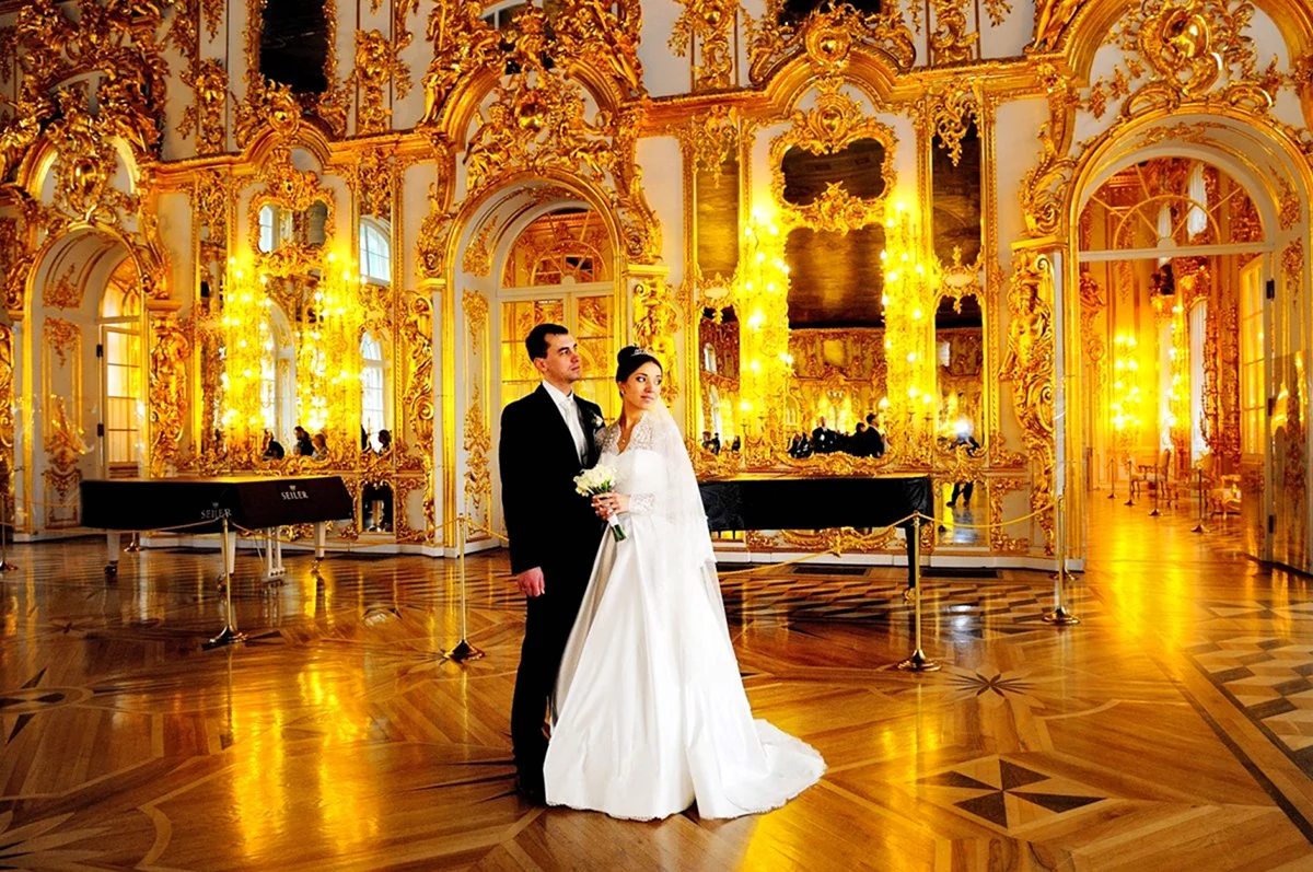 Пушкин Екатерининский дворец свадьба