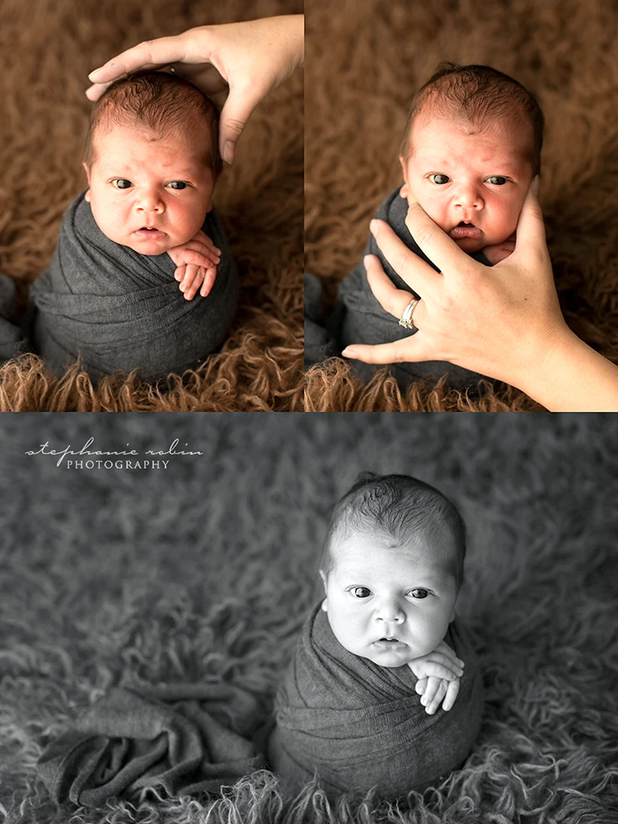 Ракурс для фотосессии ребенка по месяцам