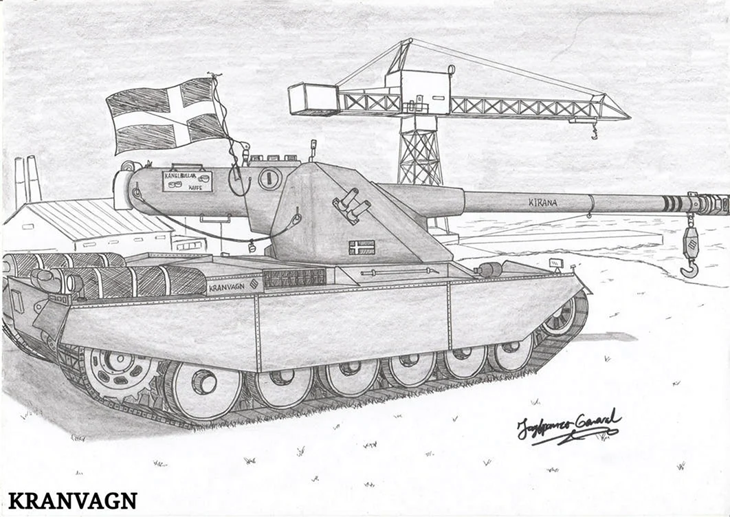 Раскраска танк AMX 50b