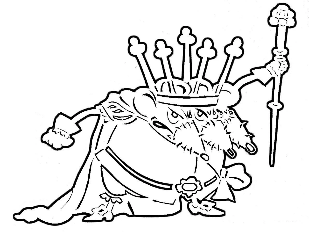Раскраски к сказке Щелкунчик и мышиный Король