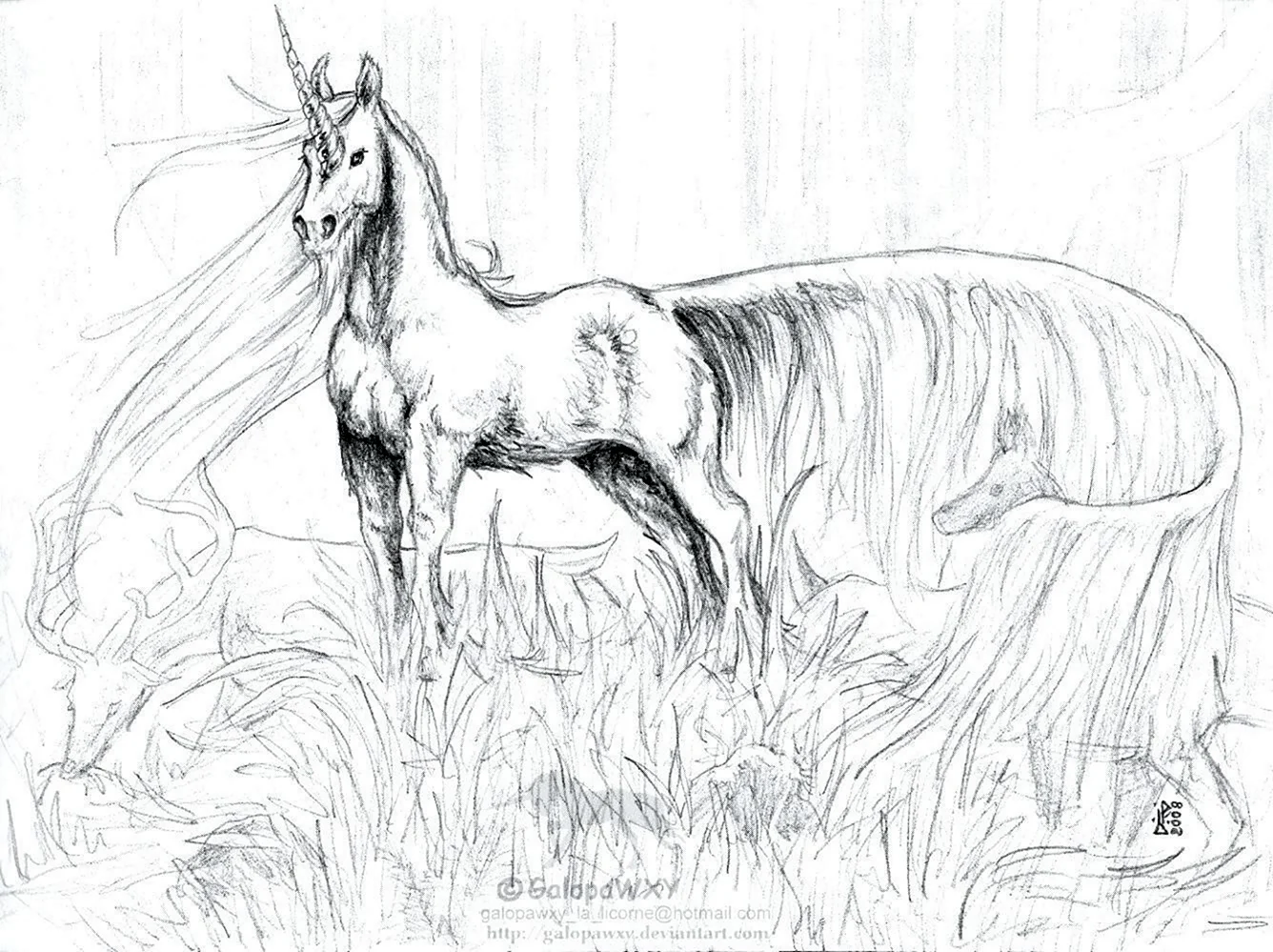 Раскраски лошади Единороги