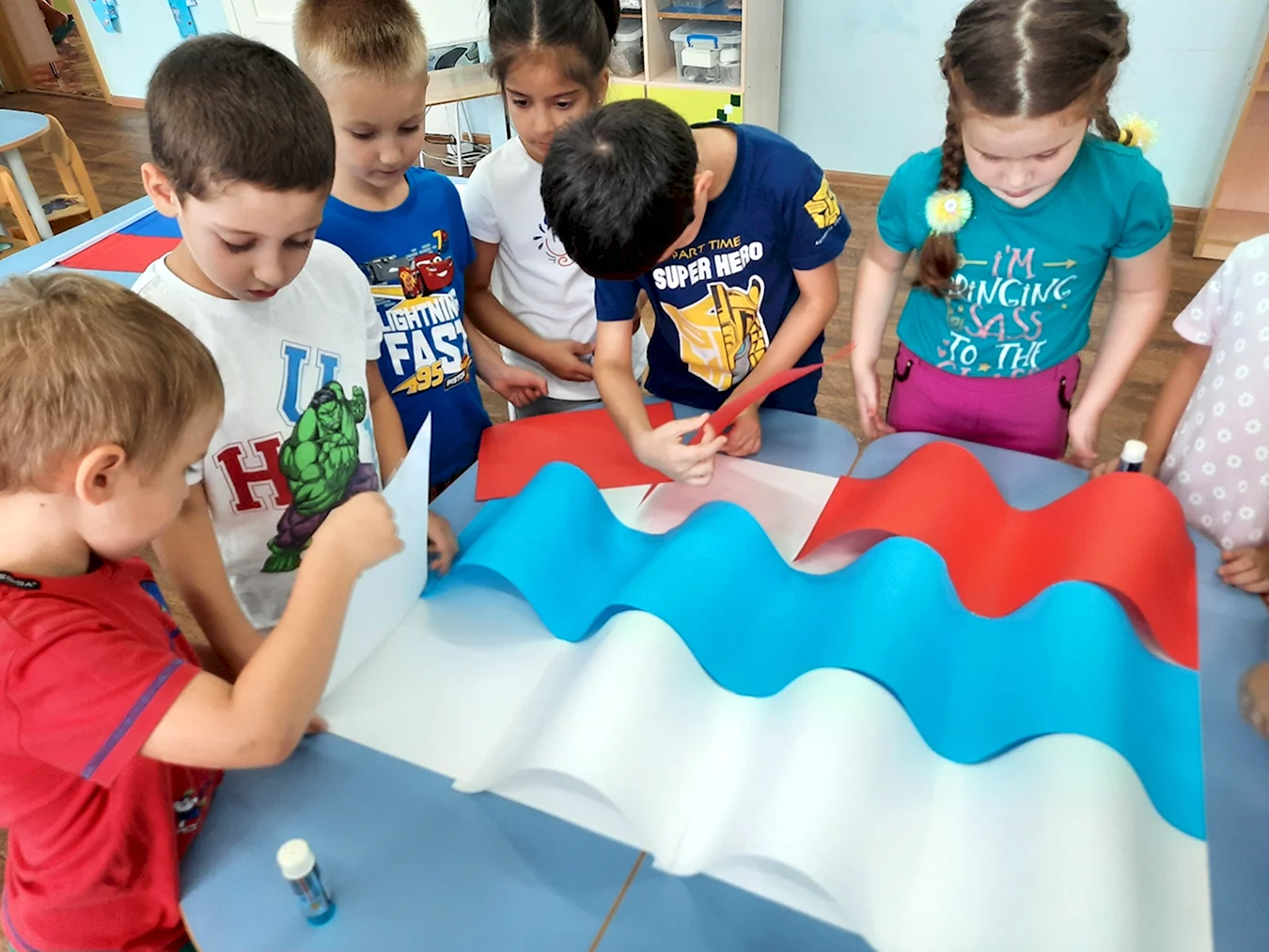 Развлечение день флага в детском саду