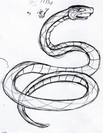 Рисунки змей