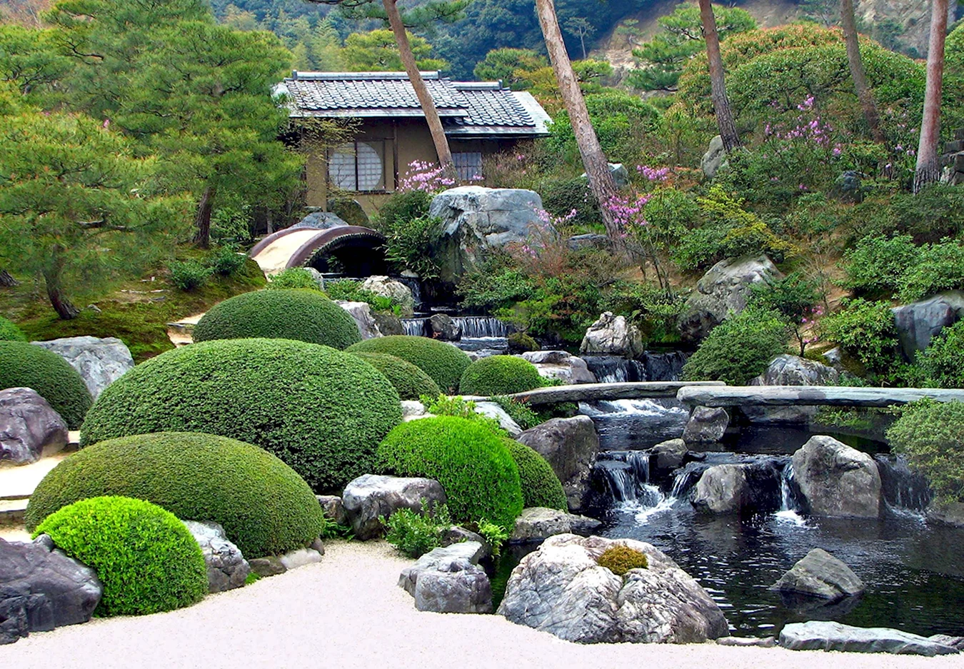 Сад - музей Адачи Япония