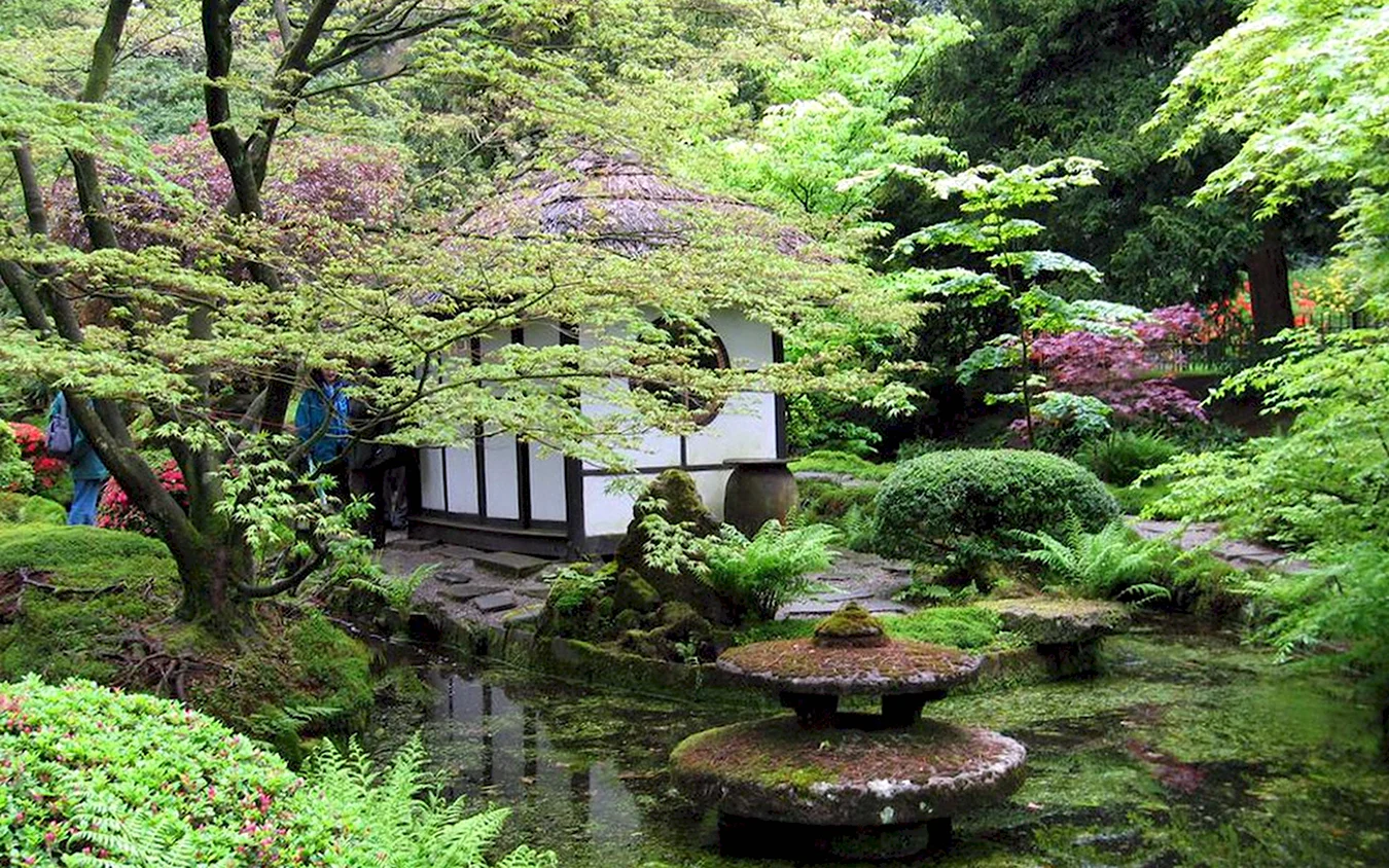 Садовое искусство Японии Киото